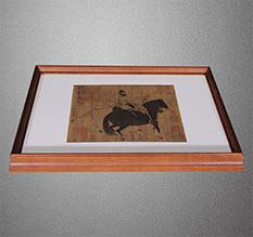 武功书画装裱配框服务案例